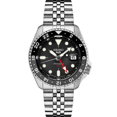 5 Sports SS Automatic GMT Black Dial