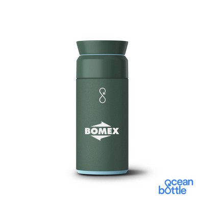 Brew Flask Ocean Bottle - 12oz Forest Green