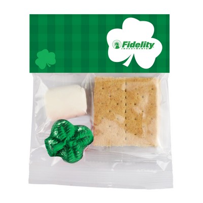 St. Patrick's Day S'mores Kit in Header Bag