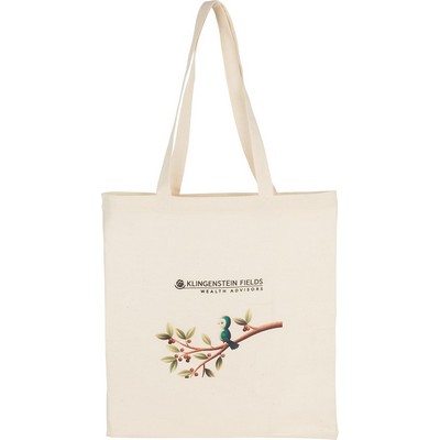 100% 4oz Cotton Canvas Convention Tote