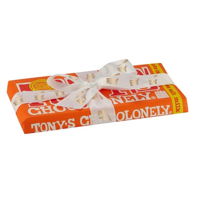 Tony's Chocolonely® Large Chocolate Bar w/ Custom Ribbon