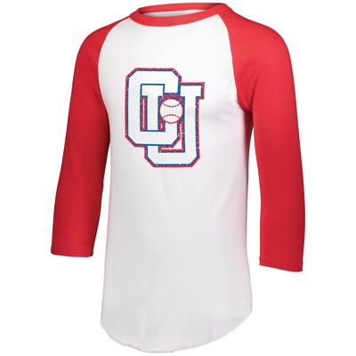 Augusta Sportswear Toddler Baseball 3/4 Sleeve Tee 2.0