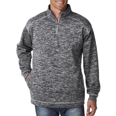 J AMERICA Adult Cosmic Poly Fleece Quarter-Zip