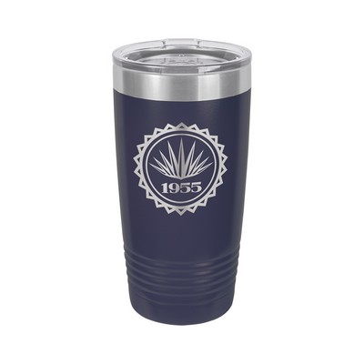 20 Oz. Dark Blue Polar Camel Ringneck Tumbler