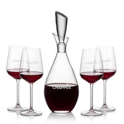 Juliette Decanter & 4 Elderwood Wine