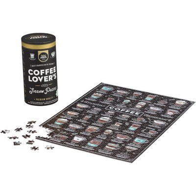 Jigsaw Puz 500pc Coffee Lover's Canister