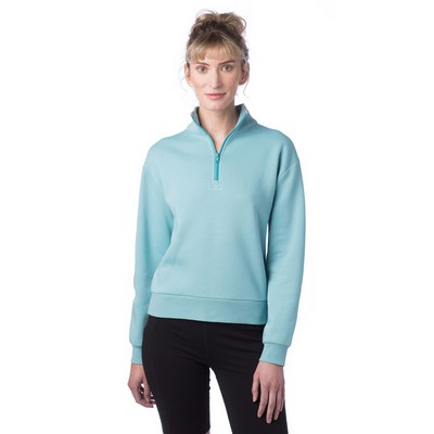 Alternative Ladies' Mock Quarter-Zip