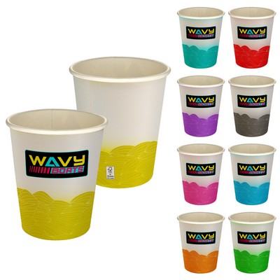 5 oz Full Color Turbulent Waves Paper Cup